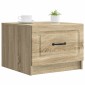 vidaXL Τραπεζάκι σαλονιού Sonoma Δρυς 49 x 50 x 37 εκ.