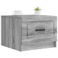 vidaXL Τραπεζάκι σαλονιού Γκρι Sonoma 49 x 50 x 37 εκ.