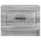 vidaXL Τραπεζάκι σαλονιού Γκρι Sonoma 49 x 50 x 37 εκ.