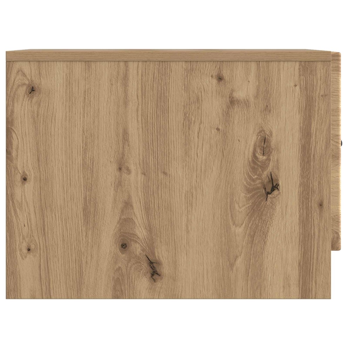 vidaXL Τραπεζάκι σαλονιού Artisan Δρυς 49 x 50 x 37 εκ.