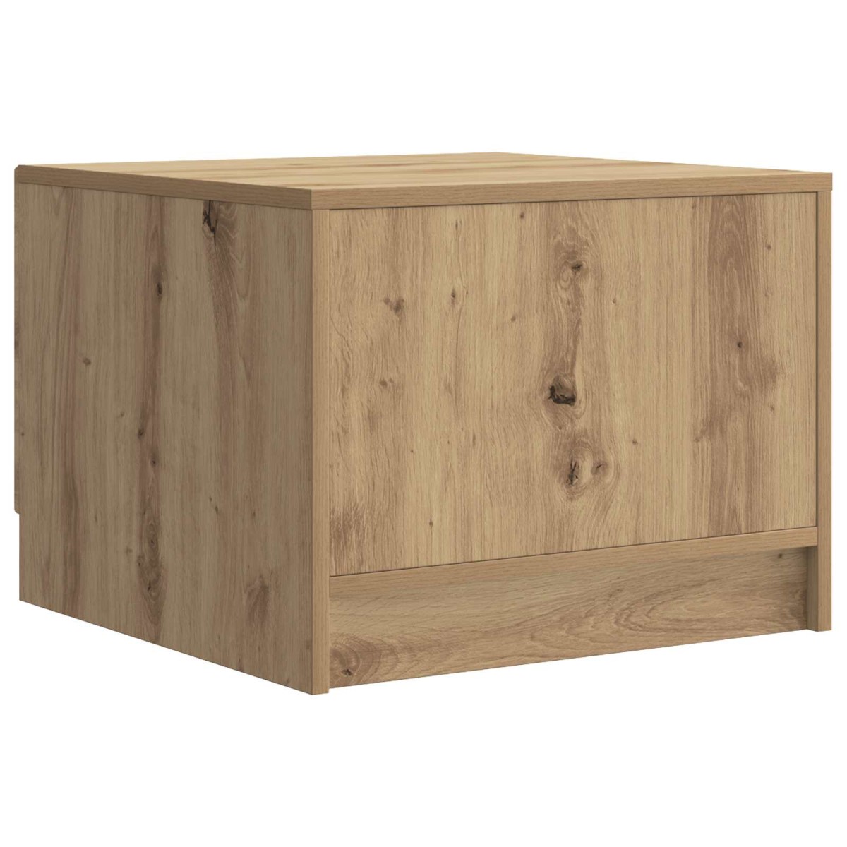 vidaXL Τραπεζάκι σαλονιού Artisan Δρυς 49 x 50 x 37 εκ.