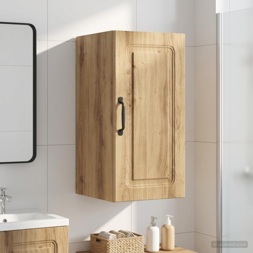vidaXL Ντουλάπα τοίχου μπάνιου UTRECHT Artisan Δρυς 30 x 31 x 59 εκ.