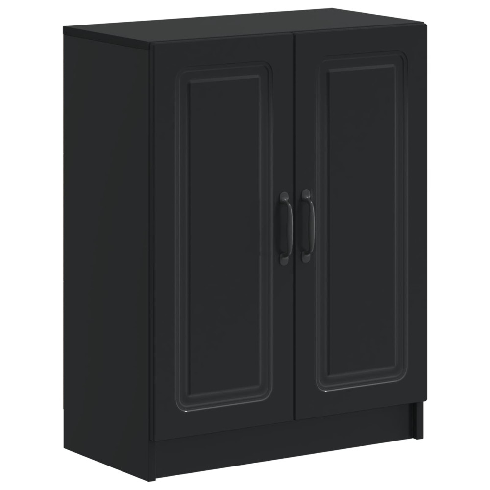 vidaXL Ντουλάπι Αποθήκευσης Μπάνιου UTRECHT Μαύρο 59,5 x 31 x 77 εκ.
