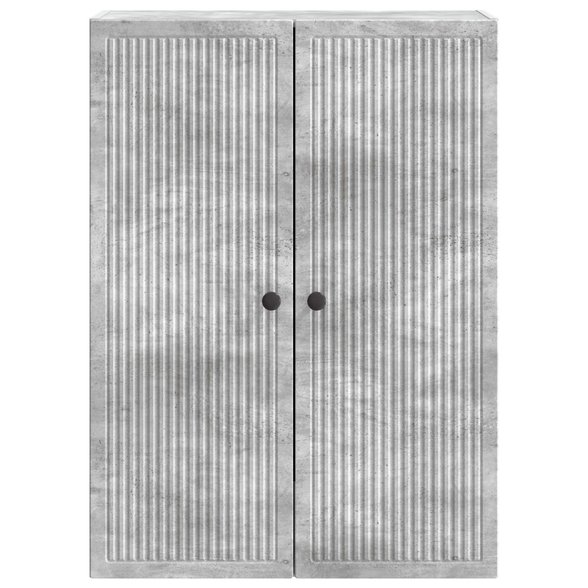 vidaXL Τοίχου Ντουλάπα Γκρι Σκυροδέματος 66 x 34,5 x 90 εκ
