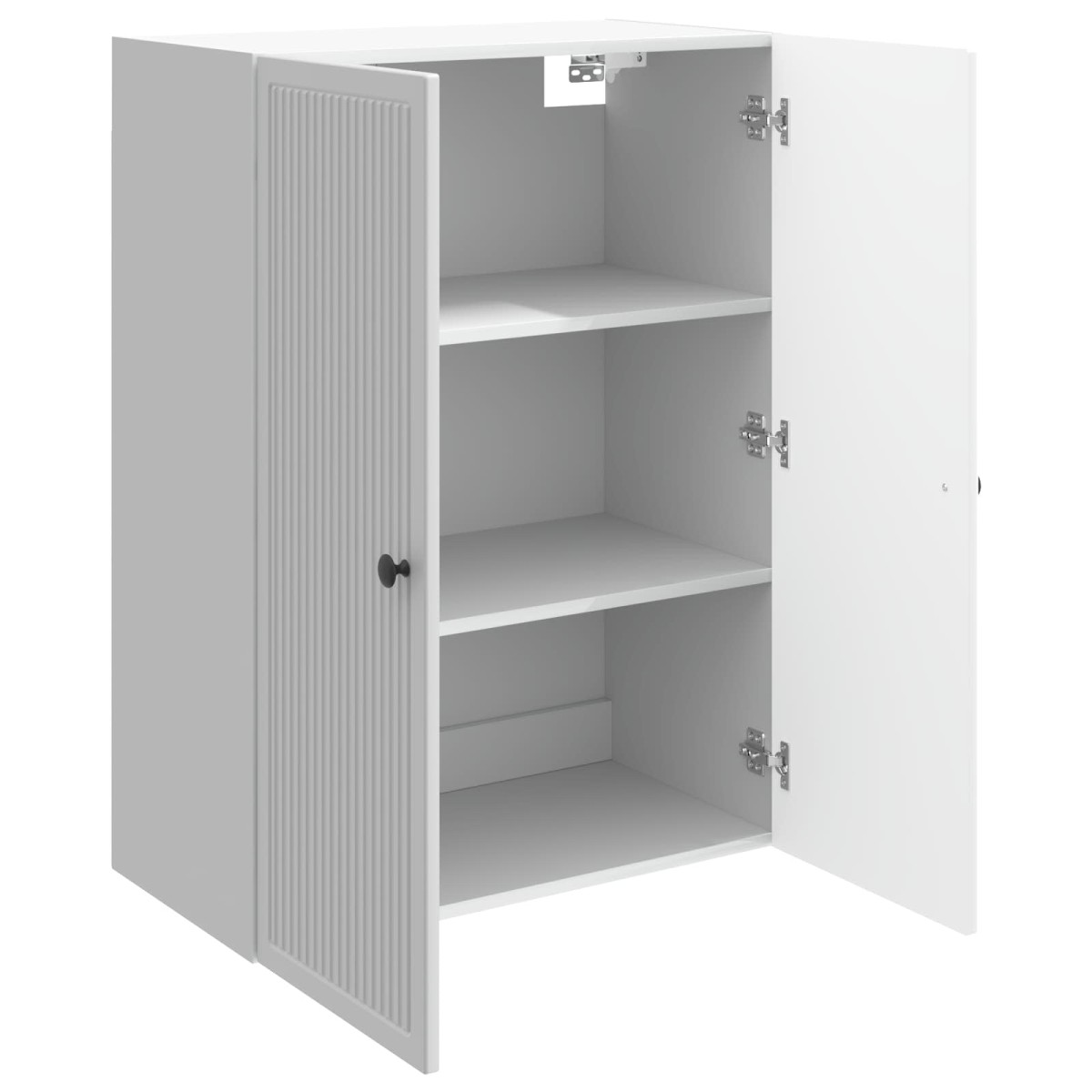 vidaXL Τοίχου Ντουλάπα Γυαλιστερό Λευκό 66 x 34,5 x 90 εκ
