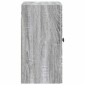 vidaXL Τοίχου Ντουλάπα Γκρι Sonoma 59 x 31 x 60 εκ Επεξεργασμένο Ξύλο