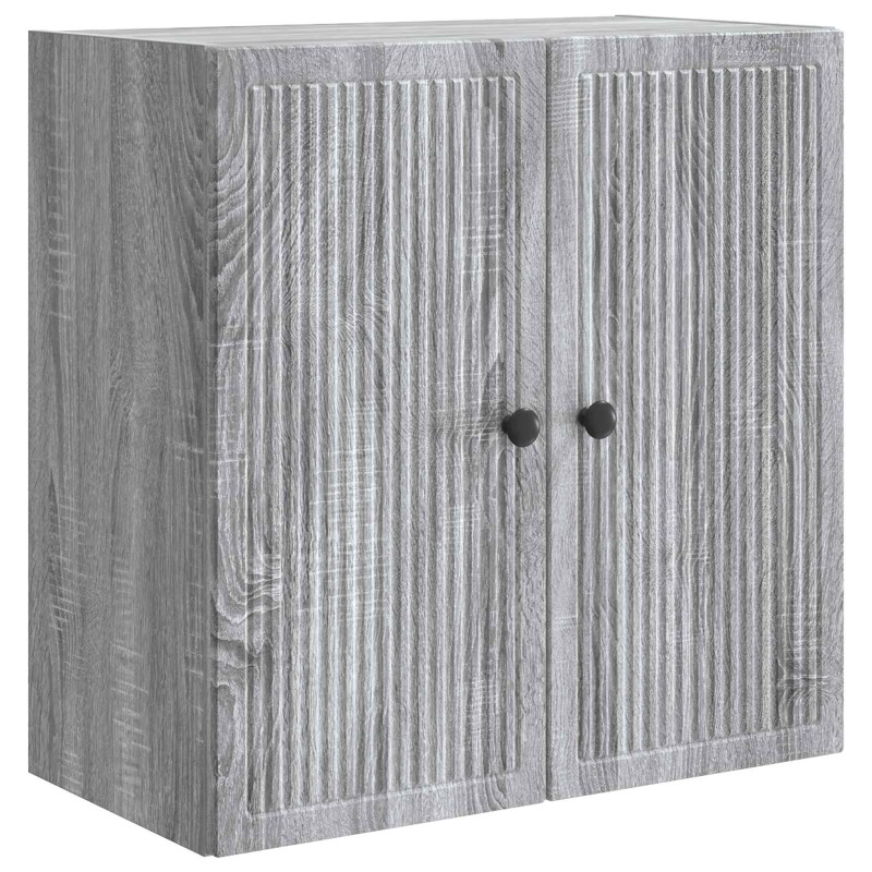 vidaXL Τοίχου Ντουλάπα Γκρι Sonoma 59 x 31 x 60 εκ Επεξεργασμένο Ξύλο
