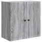 vidaXL Τοίχου Ντουλάπα Γκρι Sonoma 59 x 31 x 60 εκ Επεξεργασμένο Ξύλο