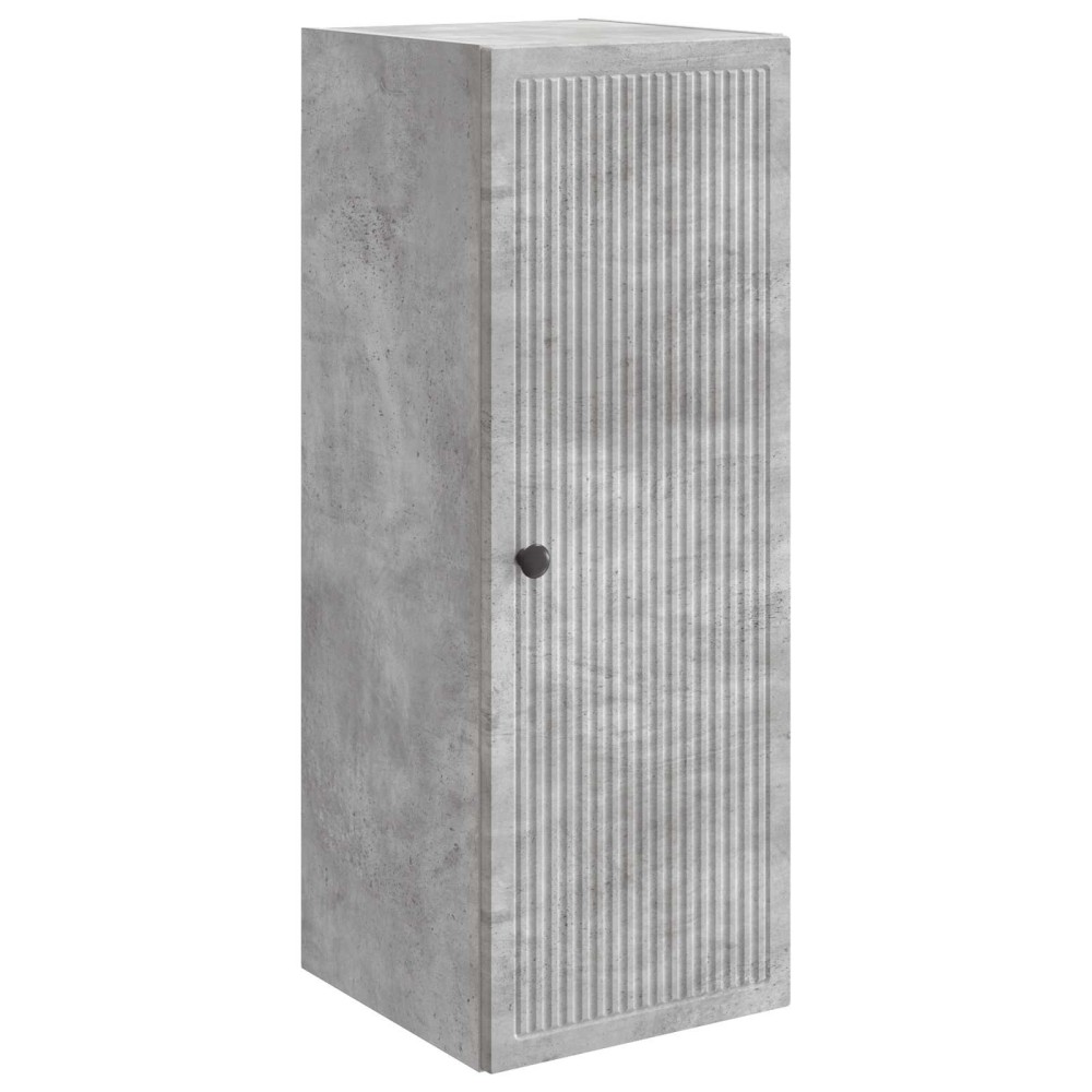 vidaXL Τοίχου Ντουλάπα Γκρι Σκυροδέματος 33 x 34,5 x 90 εκ
