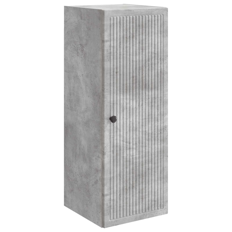 vidaXL Τοίχου Ντουλάπα Γκρι Σκυροδέματος 33 x 34,5 x 90 εκ