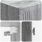 vidaXL Τοίχου Ντουλάπα Γκρι Sonoma 33 x 34,5 x 90 εκ