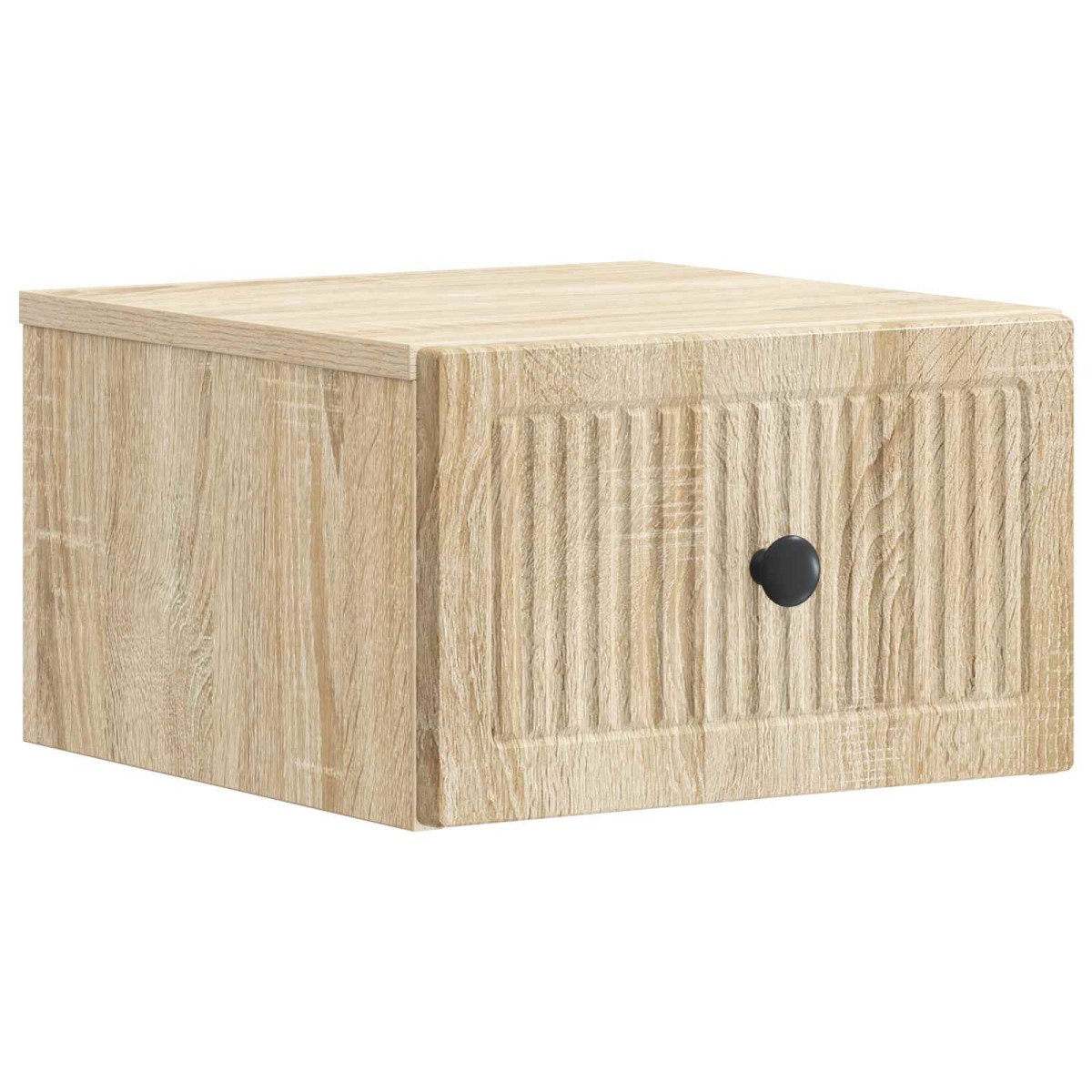 vidaXL Τοίχου Κρεμαστό Κομοδίνο 2 τεμ. Sonoma Δρυς 33 x 34,5 x 20 εκ