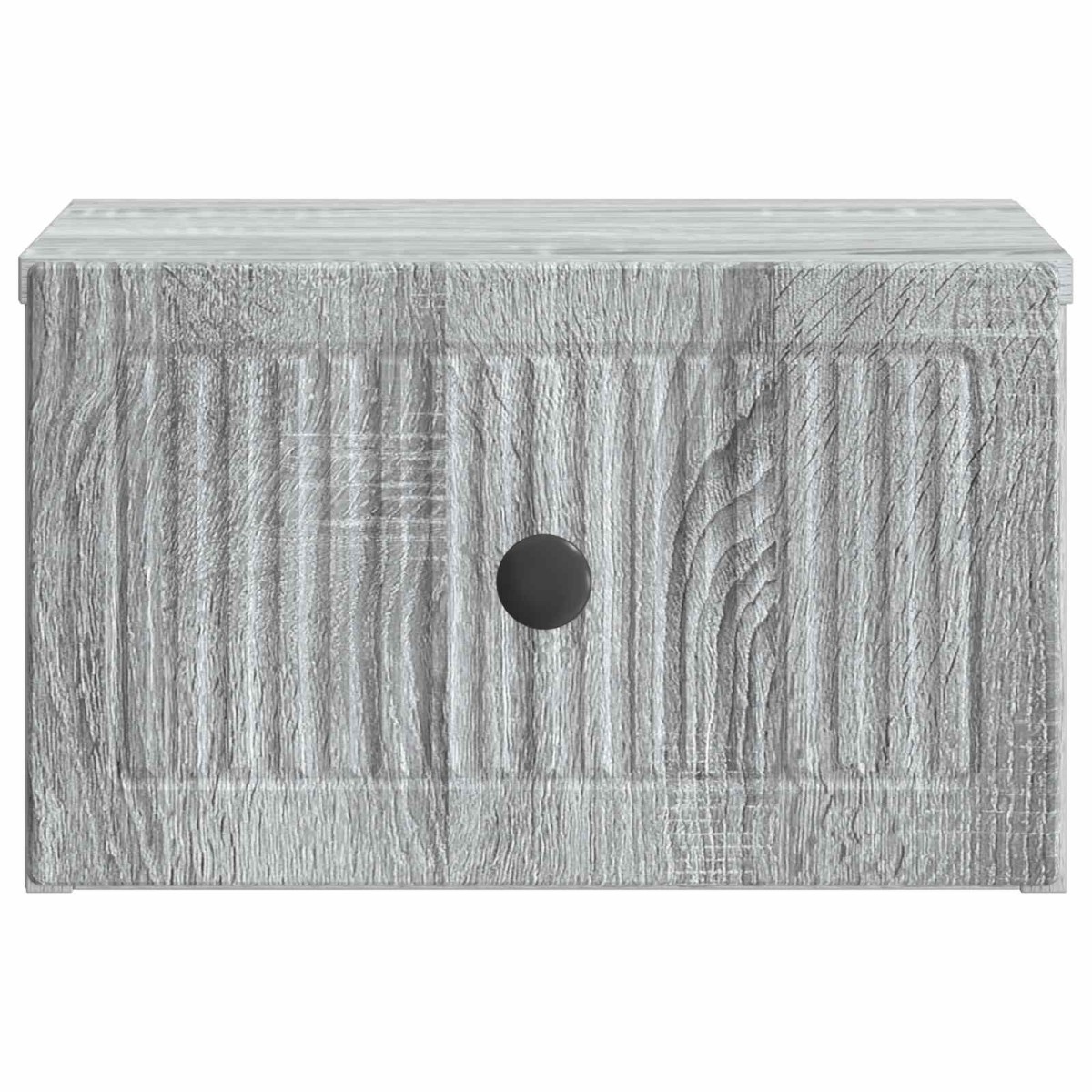 vidaXL Τοίχου Κρεμαστό Κομοδίνο Γκρι Sonoma 33 x 34,5 x 20 εκ