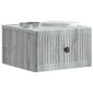 vidaXL Τοίχου Κρεμαστό Κομοδίνο 2 τεμ. Γκρι Sonoma 33 x 34,5 x 20 εκ