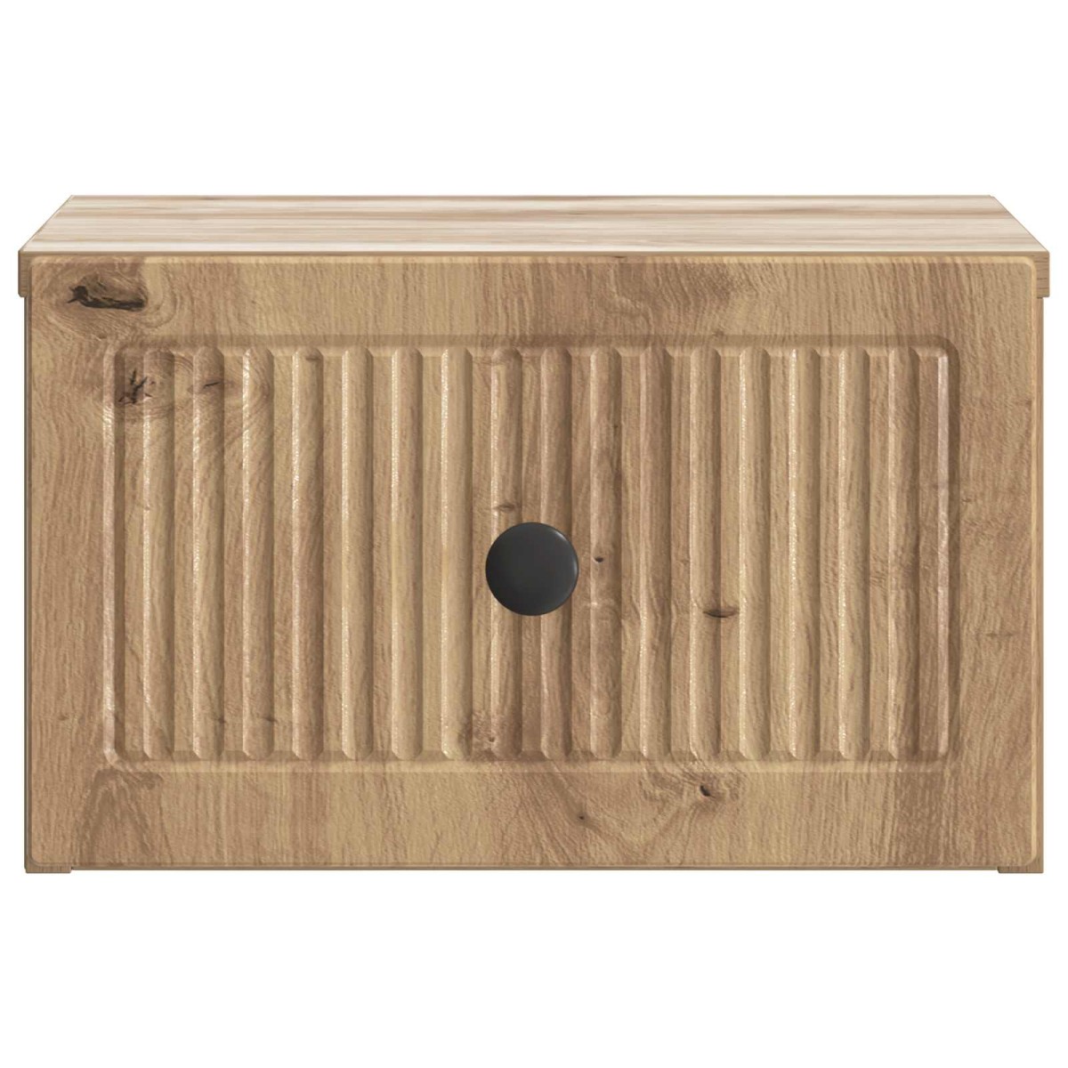 vidaXL Τοίχου Κρεμαστό Κομοδίνο Artisan Δρυς 33 x 34,5 x 20 εκ