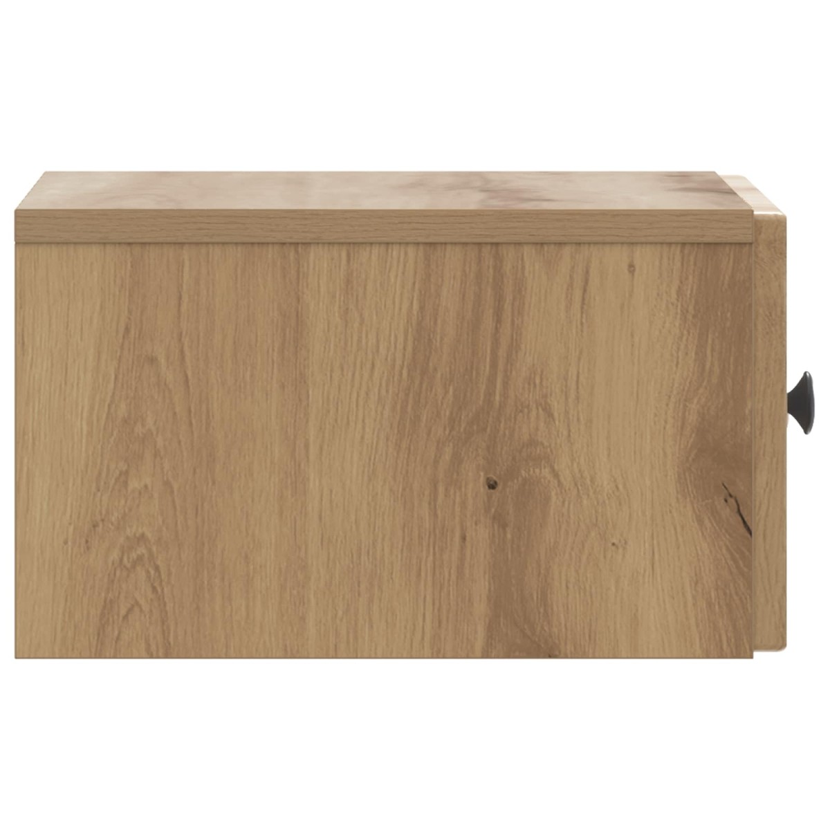 vidaXL Τοίχου Κρεμαστό Κομοδίνο Artisan Δρυς 33 x 34,5 x 20 εκ