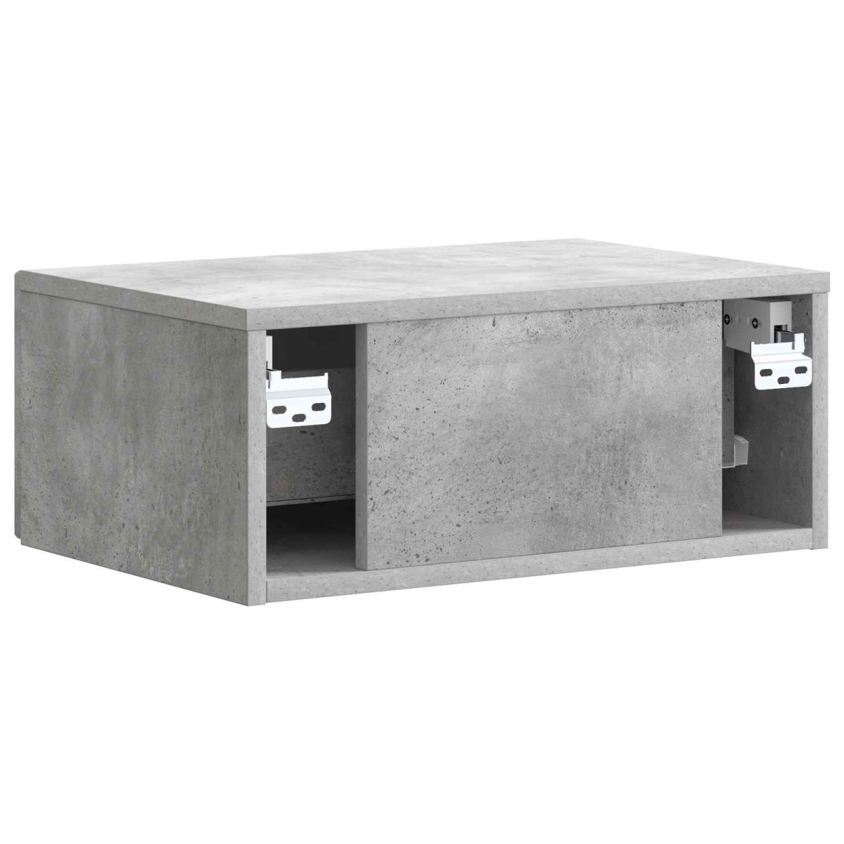 vidaXL Κομοδίνο Γκρι Σκυροδέματος 49 x 34,5 x 20 εκ.