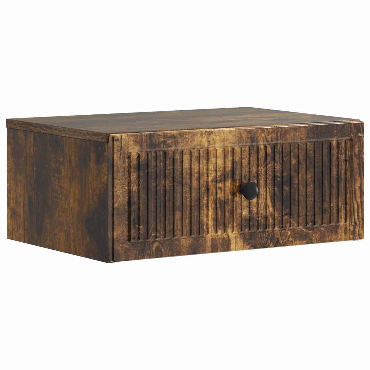 vidaXL Κομοδίνο 2 τεμ. Καπνισμένο Ξύλο Δρυός 49 x 34,5 x 20 εκ.