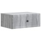 vidaXL Κομοδίνο Γκρι Sonoma 49 x 34,5 x 20 εκ. Επεξεργασμένο Ξύλο