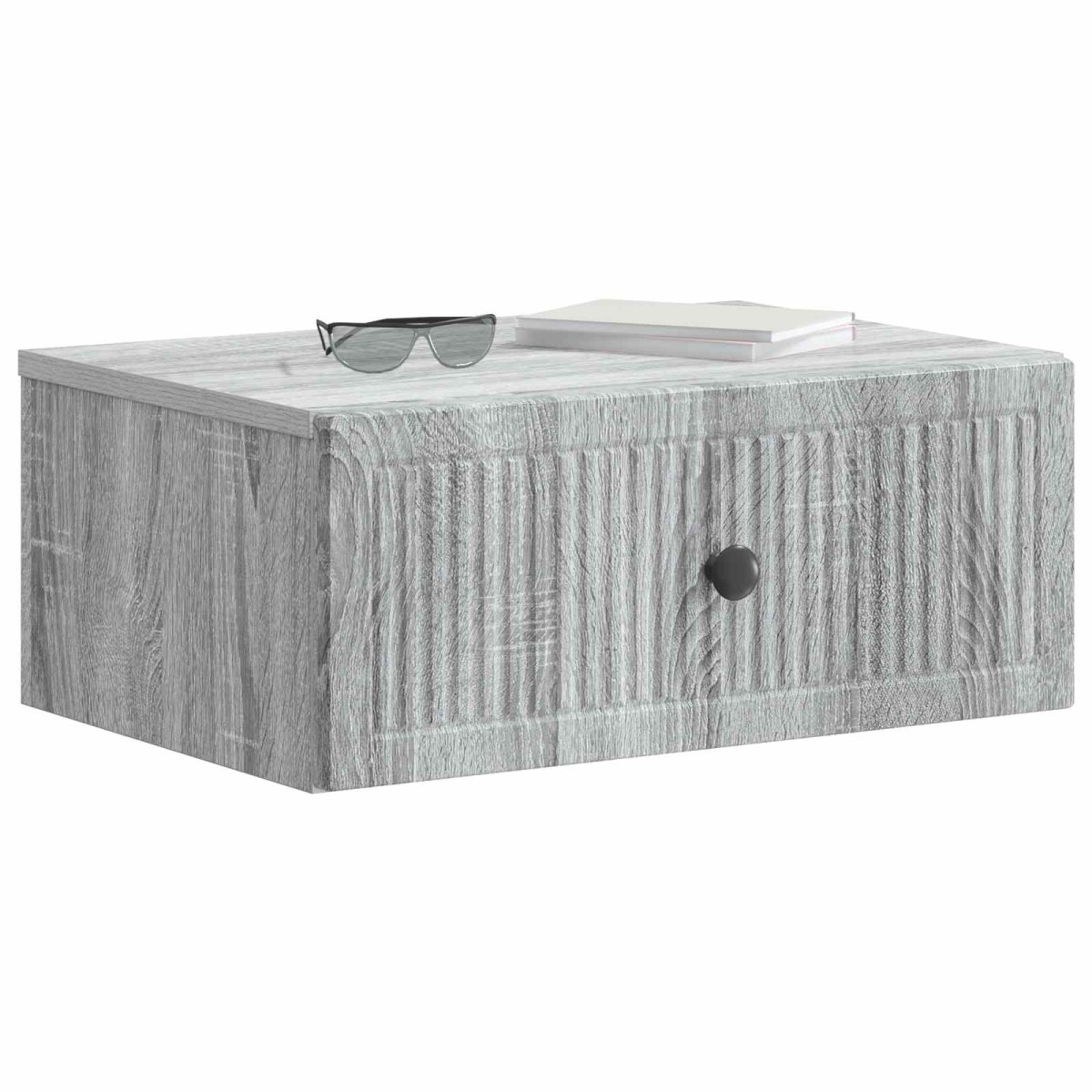vidaXL Κομοδίνο 2 τεμ. Γκρι Sonoma 49 x 34,5 x 20 εκ.