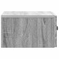 vidaXL Κομοδίνο 2 τεμ. Γκρι Sonoma 49 x 34,5 x 20 εκ.