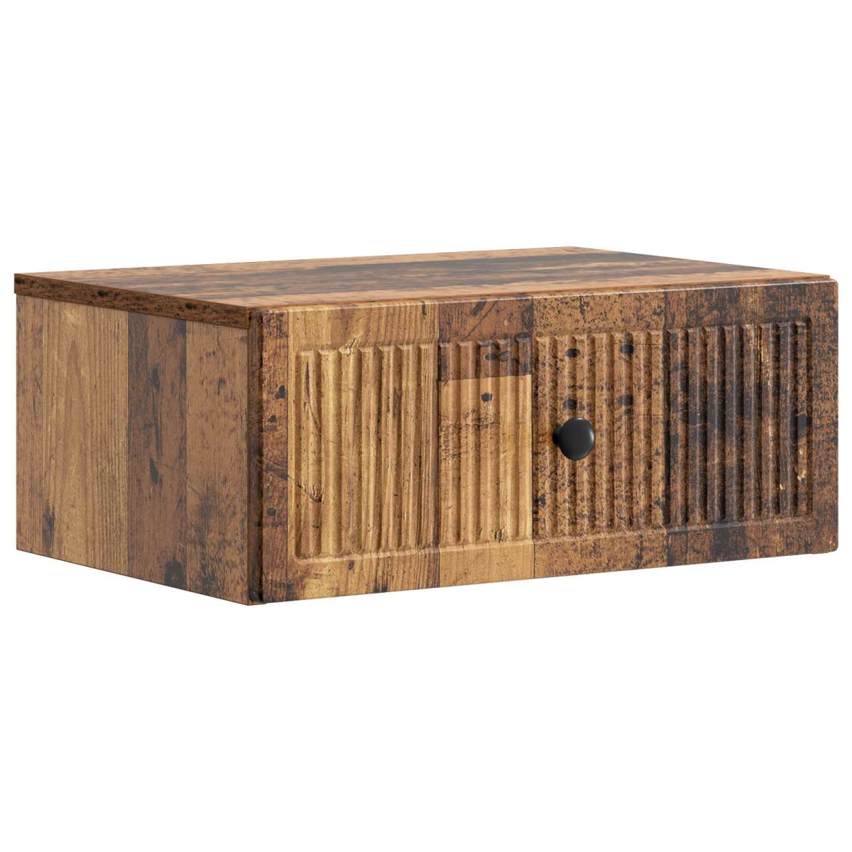 vidaXL Κομοδίνο 2 τεμ. Παλαιωμένο ξύλο 49 x 34,5 x 20 εκ.
