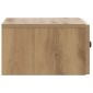 vidaXL Κομοδίνο Artisan Δρυς 49 x 34,5 x 20 εκ. Επεξεργασμένο Ξύλο
