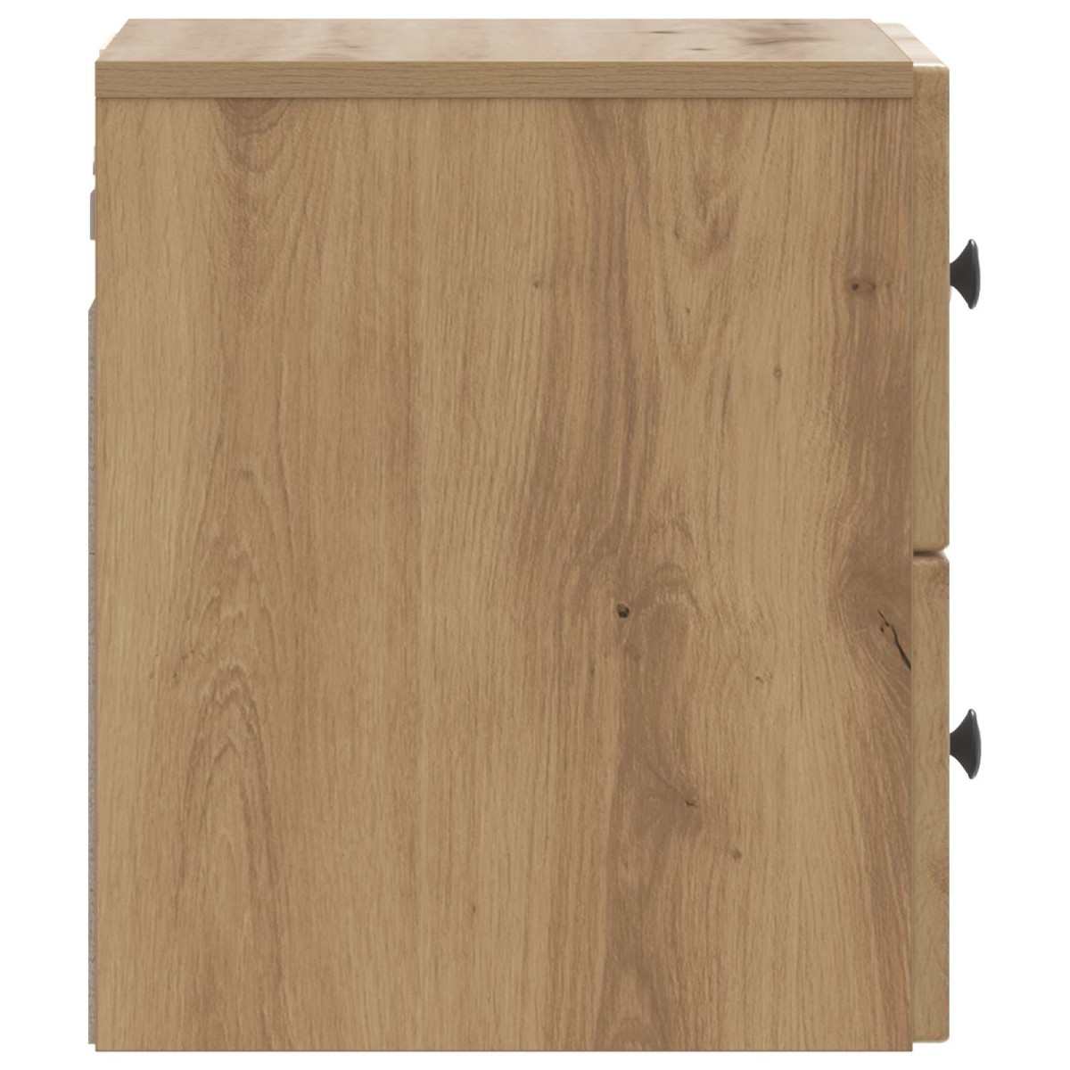 vidaXL Τοίχου Κρεμαστό Κομοδίνο Artisan Δρυς 33 x 34,5 x 40 εκ