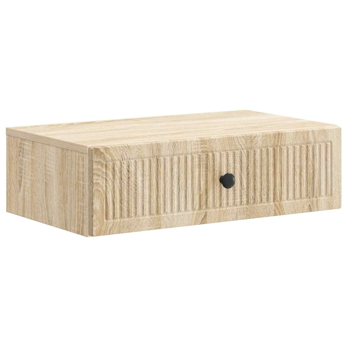 vidaXL Τραπεζάκι Τοίχου Sonoma Δρυς 59 x 34,5 x 17 εκ.