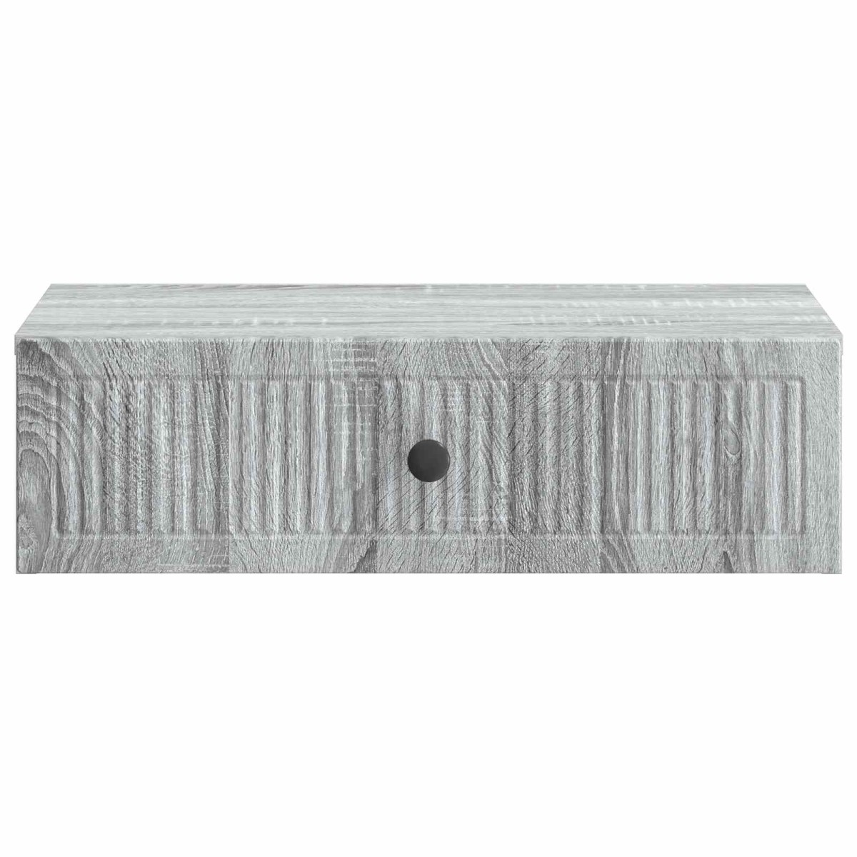 vidaXL Τραπεζάκι Τοίχου Γκρι Sonoma 59 x 34,5 x 17 εκ.