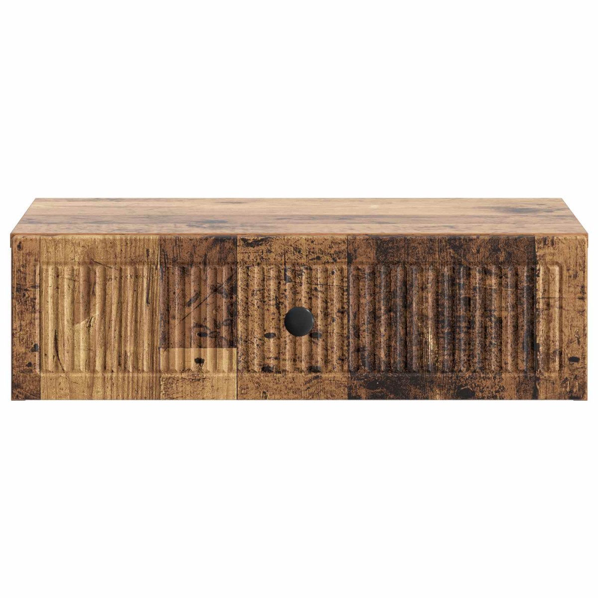 vidaXL Τραπεζάκι Τοίχου Παλαιωμένο ξύλο 59 x 34,5 x 17 εκ.