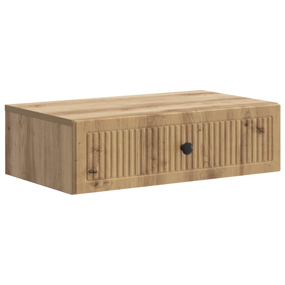 vidaXL Τραπεζάκι Τοίχου 59 x 34,5 x 17 εκ. Επεξεργασμένο Ξύλο