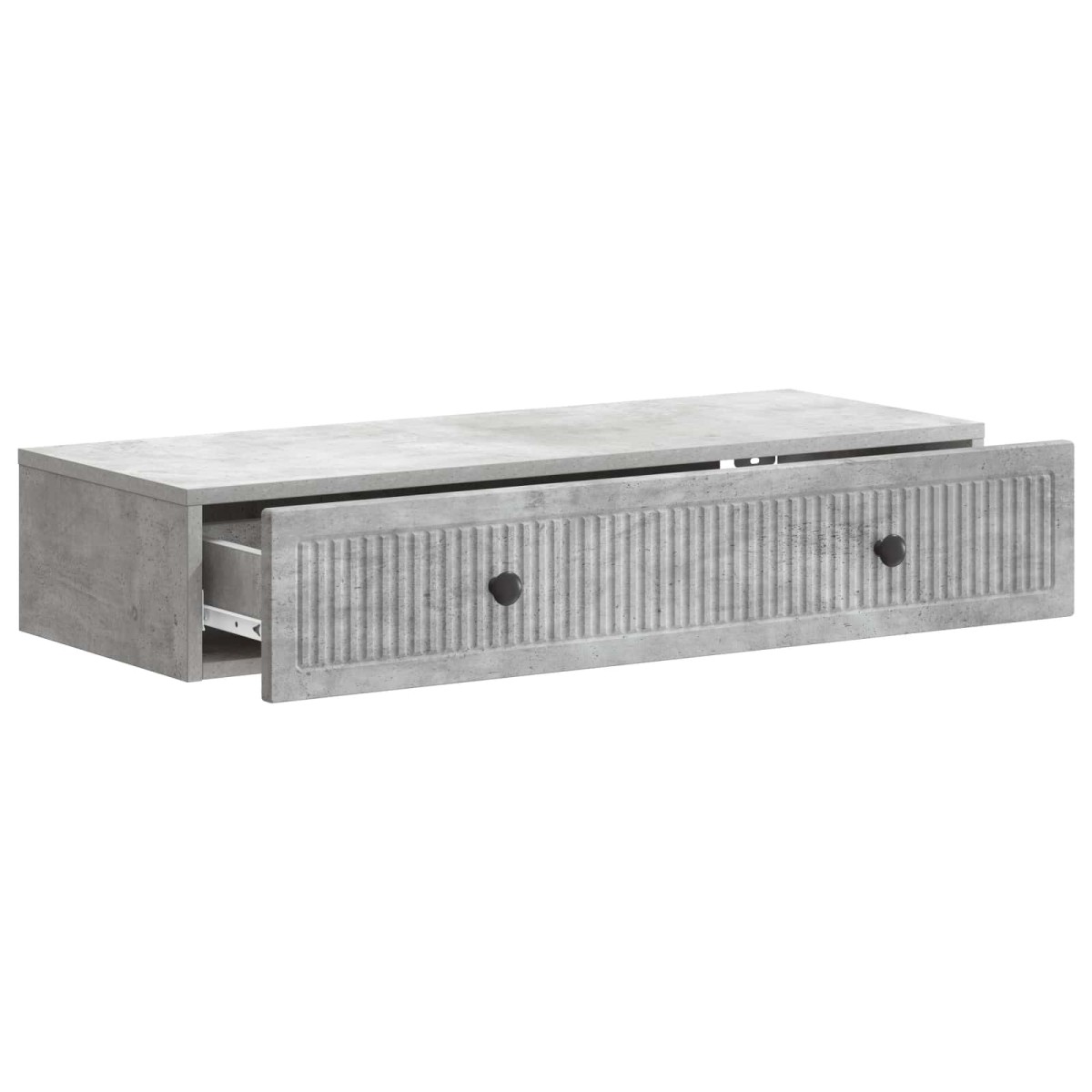 vidaXL Τραπεζάκι Τοίχου Γκρι Σκυροδέματος 87,5 x 34,5 x 17 εκ.