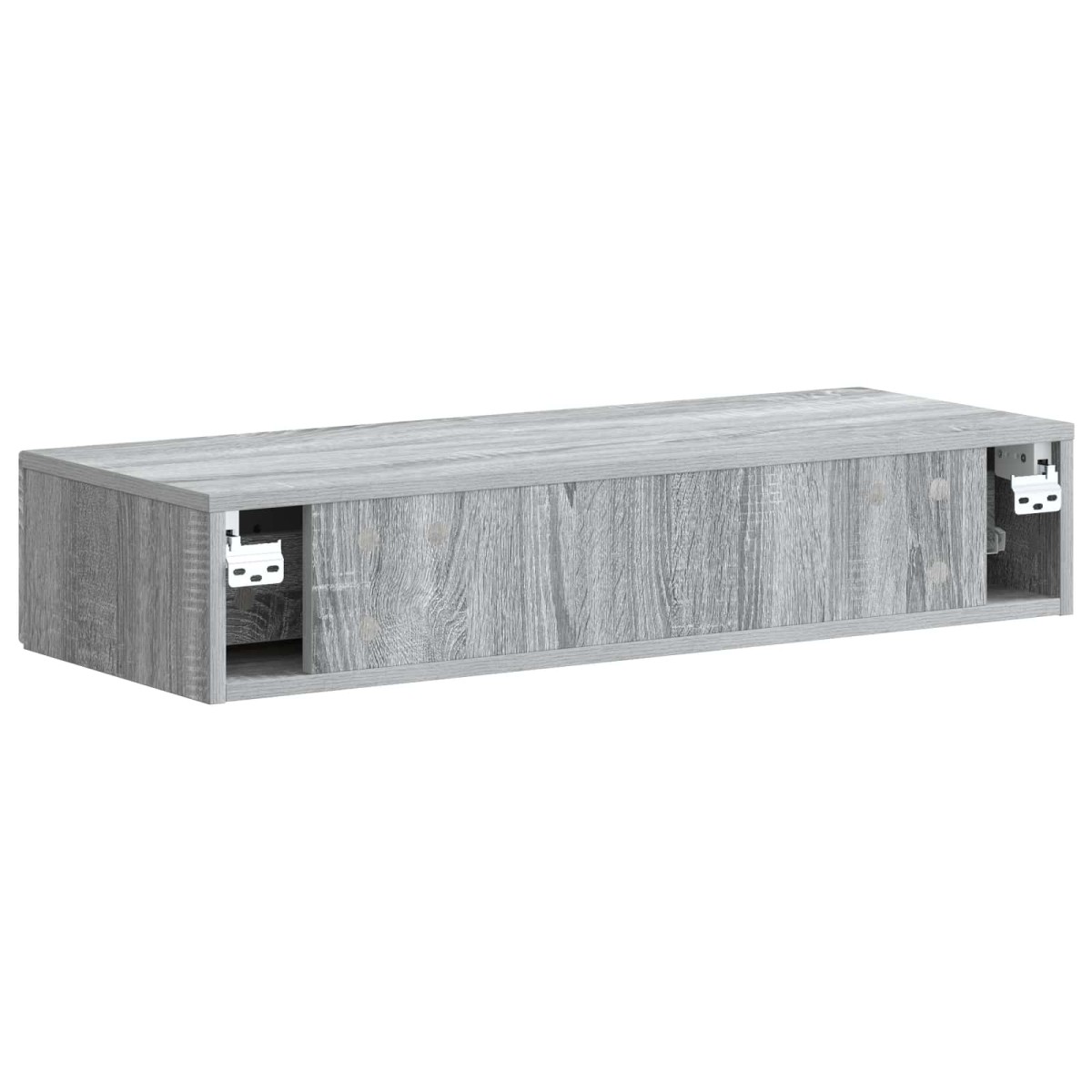 vidaXL Τραπεζάκι Τοίχου Γκρι Sonoma 87,5 x 34,5 x 17 εκ.