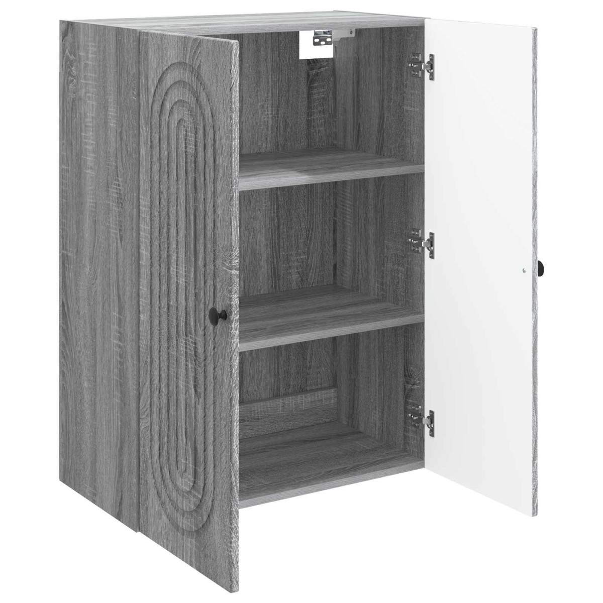 vidaXL Τοίχου Ντουλάπα Γκρι Sonoma 66 x 34,5 x 90 εκ