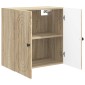 vidaXL Τοίχου Ντουλάπα Sonoma Δρυς 59 x 31 x 60 εκ Επεξεργασμένο Ξύλο