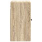 vidaXL Τοίχου Ντουλάπα Sonoma Δρυς 59 x 31 x 60 εκ Επεξεργασμένο Ξύλο