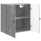 vidaXL Τοίχου Ντουλάπα Γκρι Sonoma 59 x 31 x 60 εκ Επεξεργασμένο Ξύλο