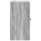 vidaXL Τοίχου Ντουλάπα Γκρι Sonoma 59 x 31 x 60 εκ Επεξεργασμένο Ξύλο