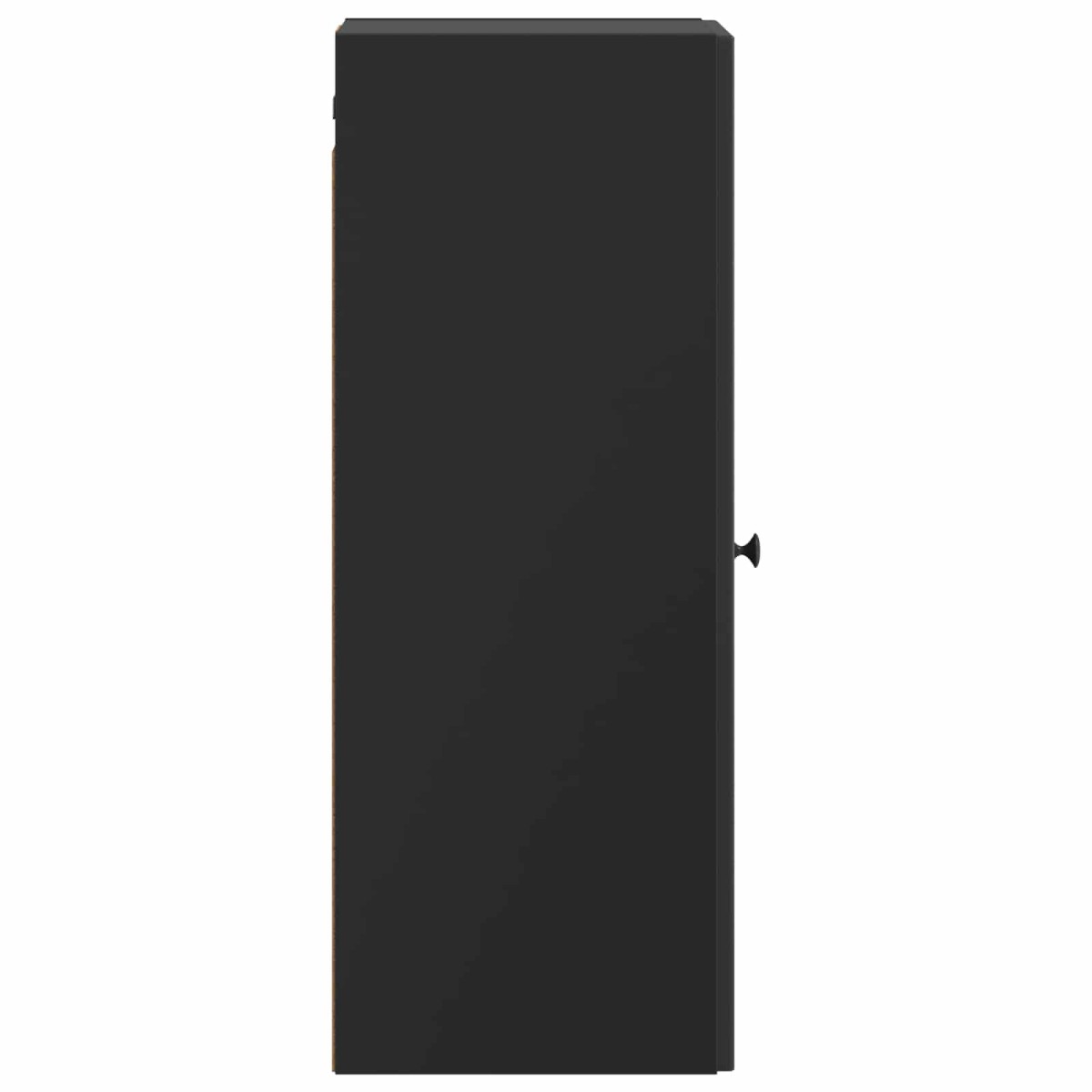 vidaXL Τοίχου Ντουλάπα Μαύρο 33 x 34,5 x 90 εκ Επεξεργασμένο Ξύλο