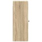 vidaXL Τοίχου Ντουλάπα Sonoma Δρυς 33 x 34,5 x 90 εκ
