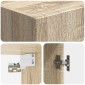 vidaXL Τοίχου Ντουλάπα Sonoma Δρυς 33 x 34,5 x 90 εκ
