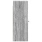 vidaXL Τοίχου Ντουλάπα Γκρι Sonoma 33 x 34,5 x 90 εκ