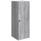 vidaXL Τοίχου Ντουλάπα Γκρι Sonoma 33 x 34,5 x 90 εκ