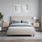 vidaXL Τοίχου Κρεμαστό Κομοδίνο 2 τμχ. Sonoma Δρυς 33 x 34,5 x 20 εκ