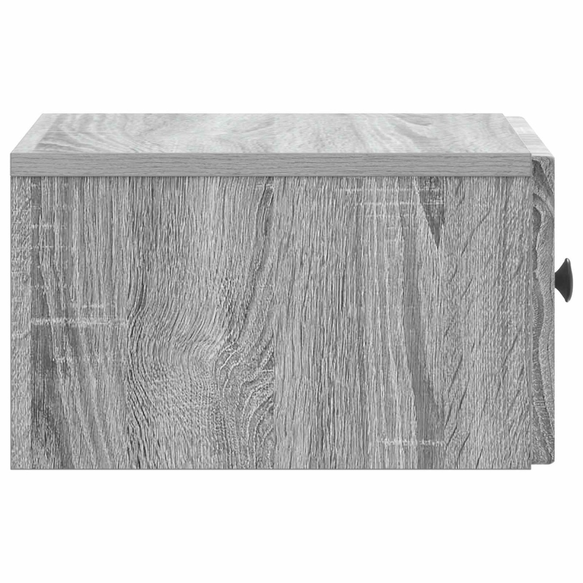 vidaXL Τοίχου Κρεμαστό Κομοδίνο Γκρι Sonoma 33 x 34,5 x 20 εκ