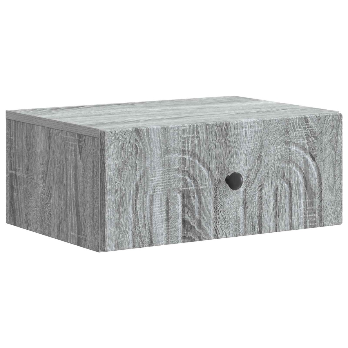vidaXL Τοίχου Κρεμαστό Κομοδίνο 2 τεμ. Γκρι Sonoma 49 x 34,5 x 20 εκ.