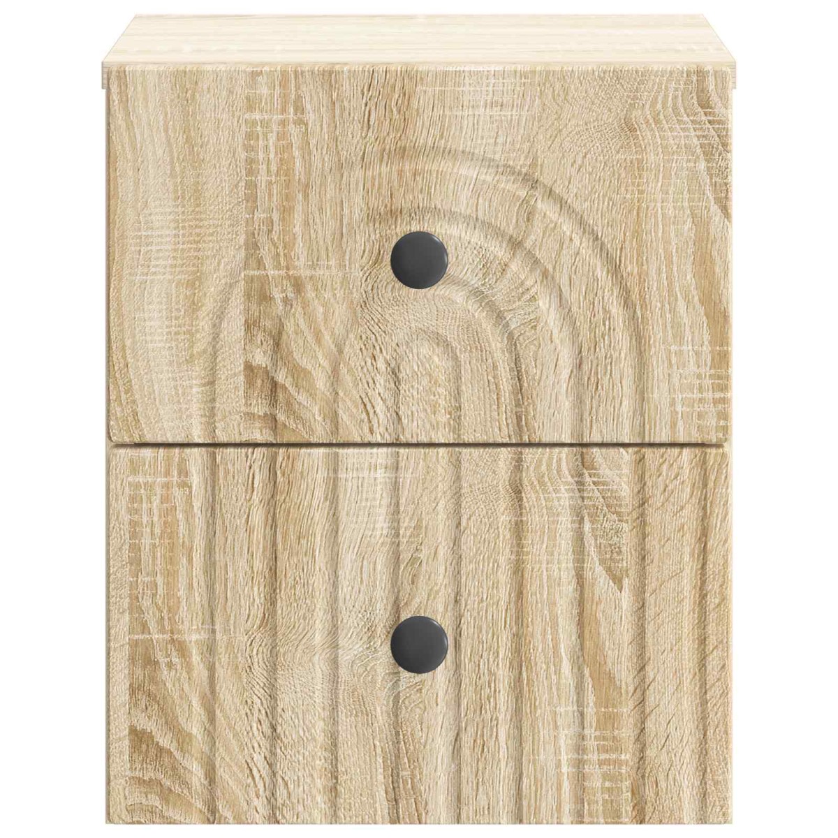 vidaXL Τοίχου Κρεμαστό Κομοδίνο Sonoma Δρυς 33 x 34,5 x 40 εκ