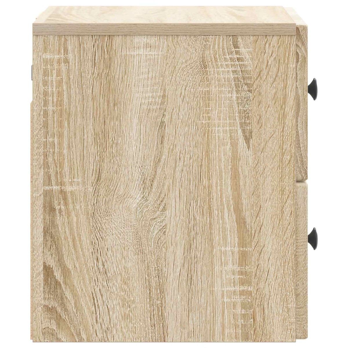 vidaXL Τοίχου Κρεμαστό Κομοδίνο Sonoma Δρυς 33 x 34,5 x 40 εκ