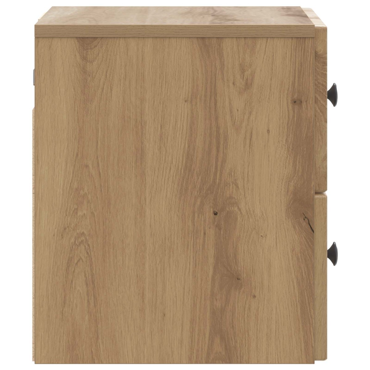 vidaXL Τοίχου Κρεμαστό Κομοδίνο Artisan Δρυς 33 x 34,5 x 40 εκ